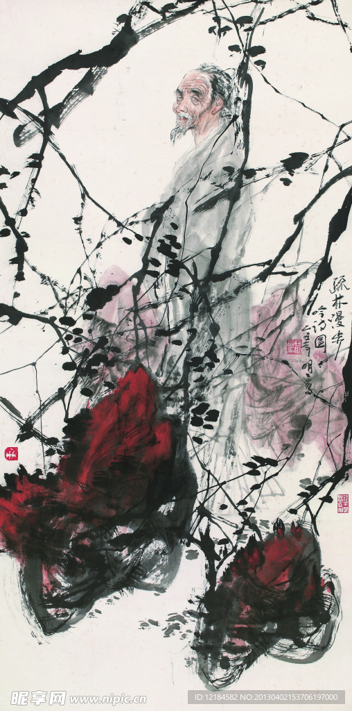 人物国画