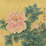 国画牡丹