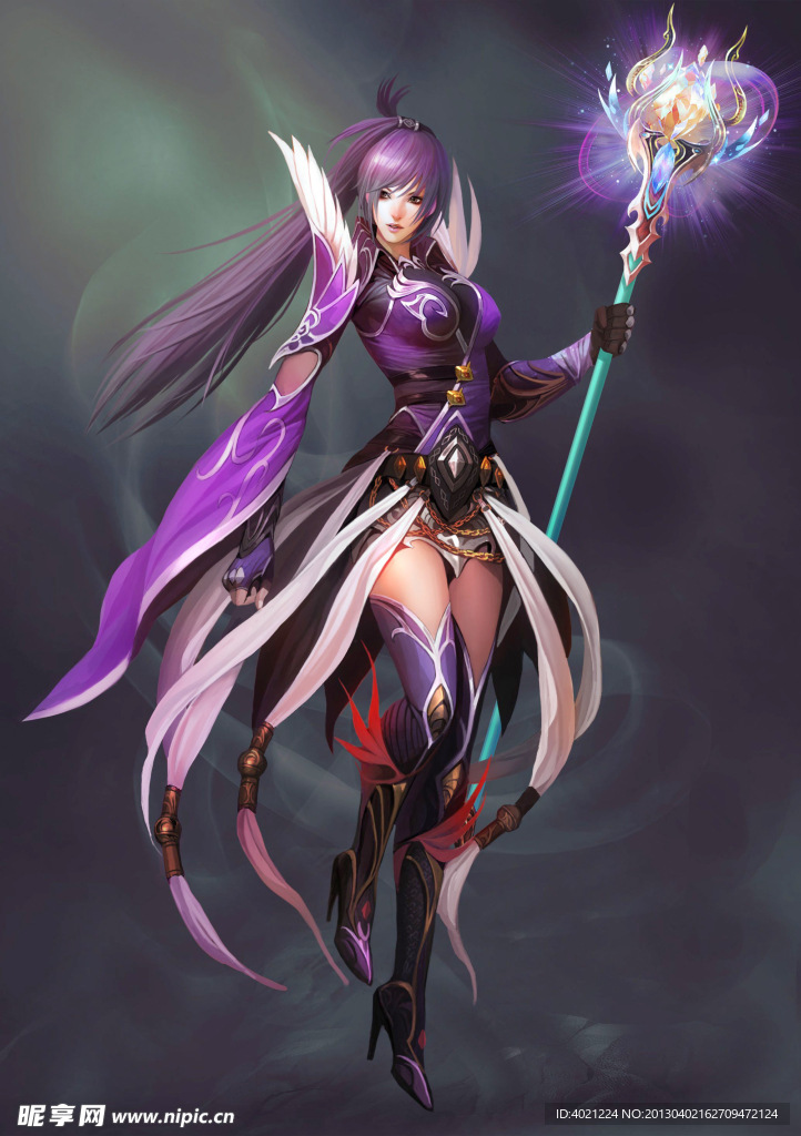 游戏美女