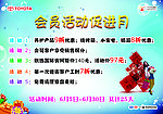会员海报