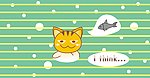圆点横间猫