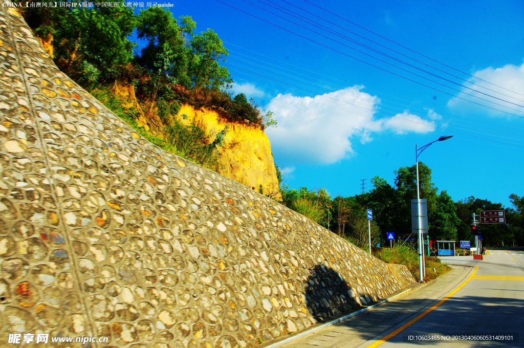 龙岗南澳一路风景山水