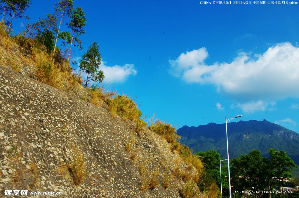 龙岗南澳一路风景山水