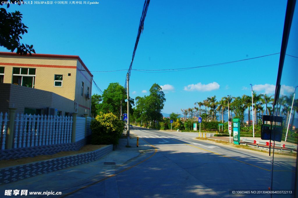 龙岗南澳一路风景山水