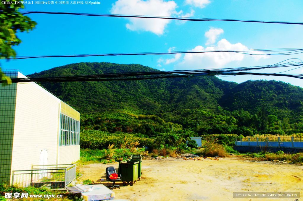 龙岗南澳一路风景山水