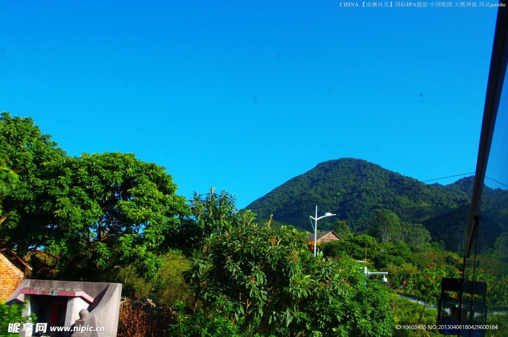 龙岗南澳一路风景山水