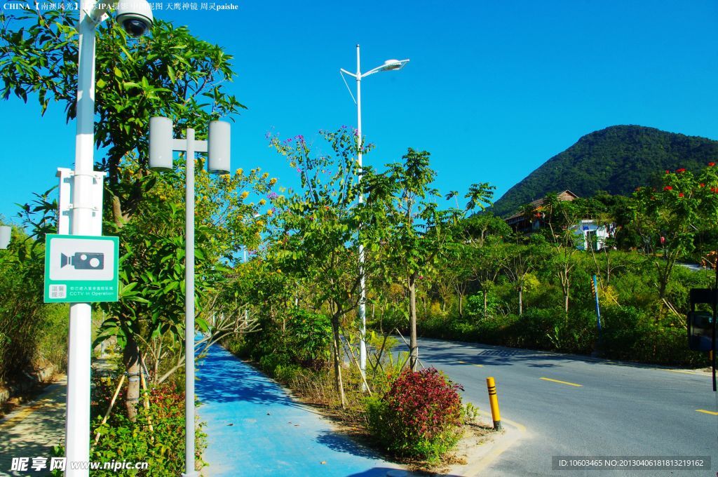 龙岗南澳一路风景山水