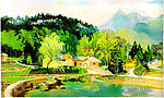 风景油画