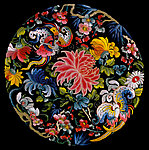 清代故宫团花图案