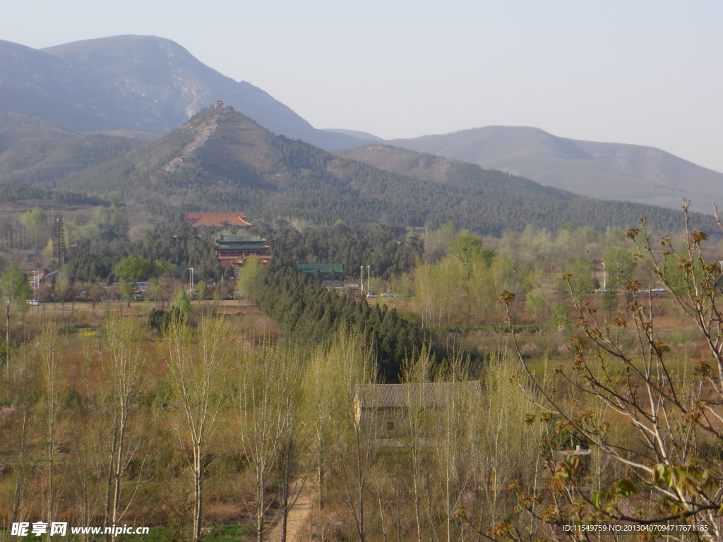 嵩山中岳庙中轴线全景