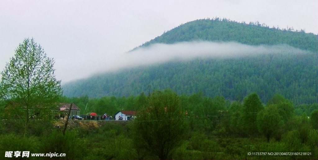 龙山风光