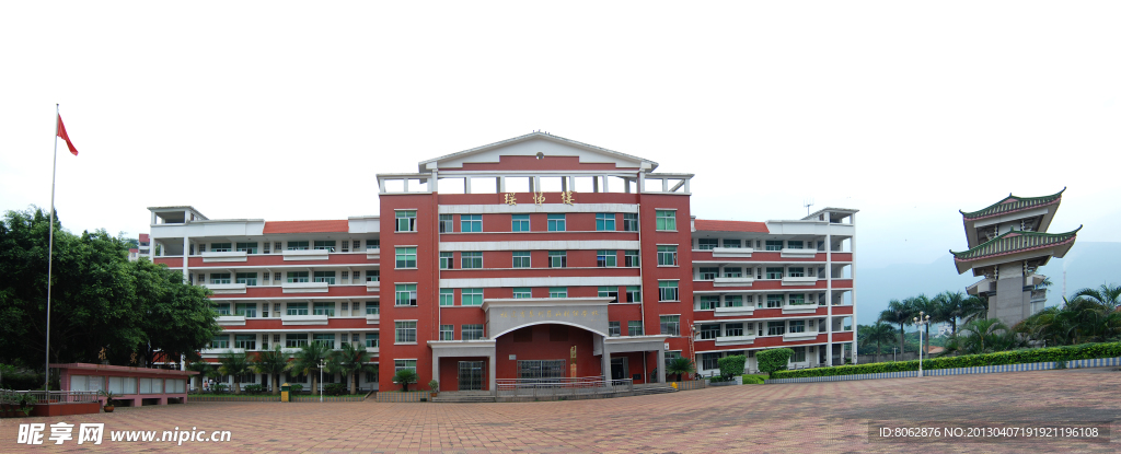 湖头慈山财经学校校图