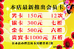 发廊展板