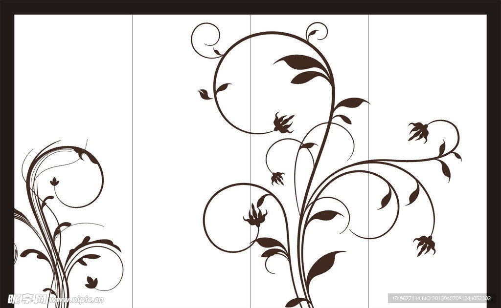 移门花纹