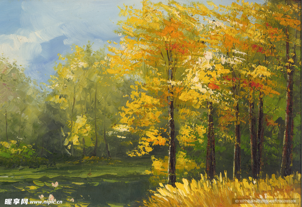 风景油画