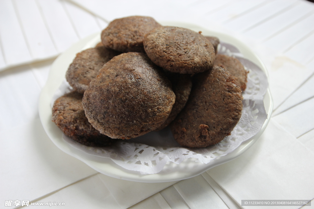 黑豆渣饼