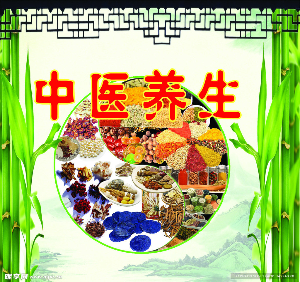 中医养生展板