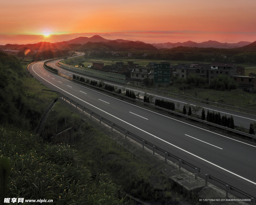高速公路风貌