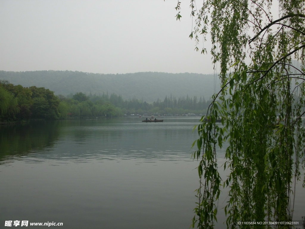杭州西湖水景拍摄