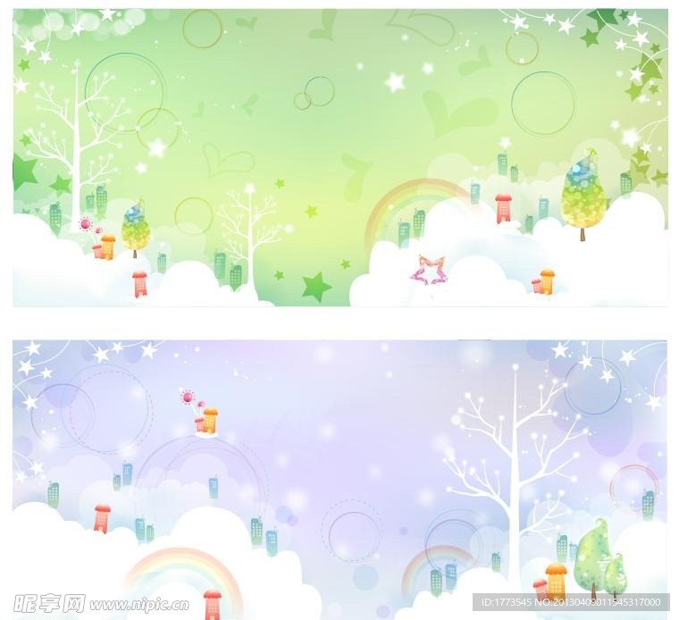 时尚花纹 梦幻花纹
