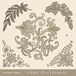 欧式花纹 古典花纹