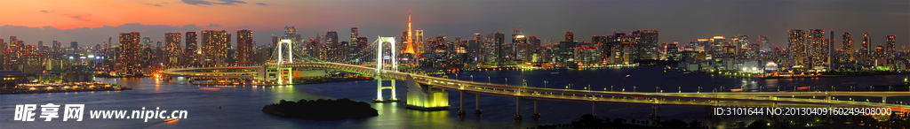 日本彩虹桥全景