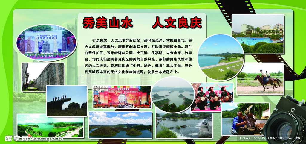 经济发展展板