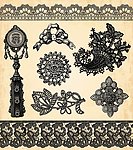 欧式花纹 古典花纹