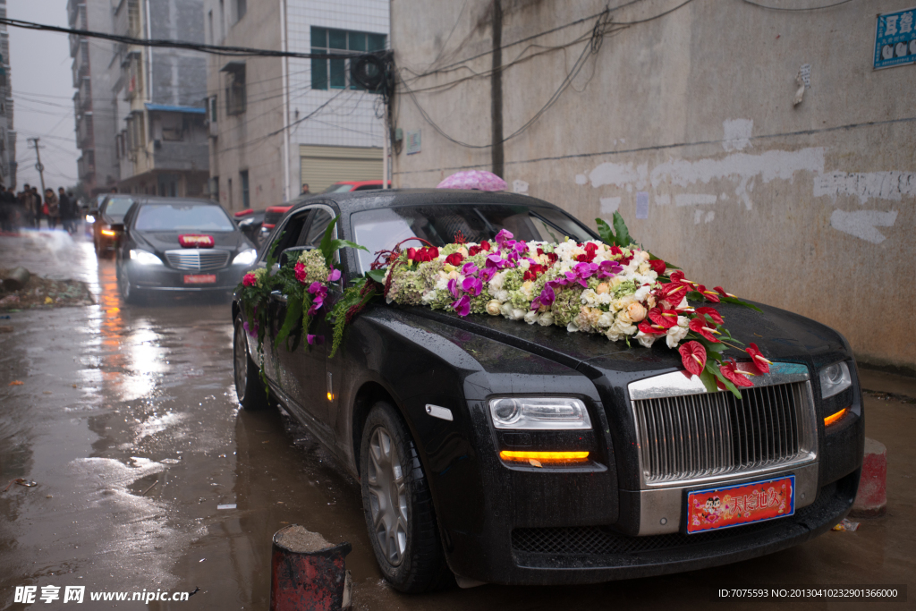 劳斯莱斯幻影婚礼花车