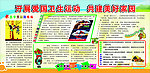 卫生展板