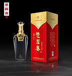 酒包装设计（展开图）