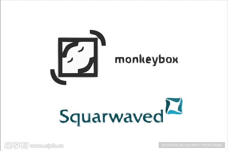 方形logo