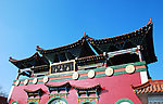 通辽大乐林寺大山门楼
