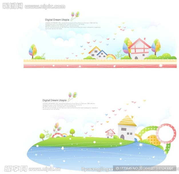 梦幻风景 梦幻背景