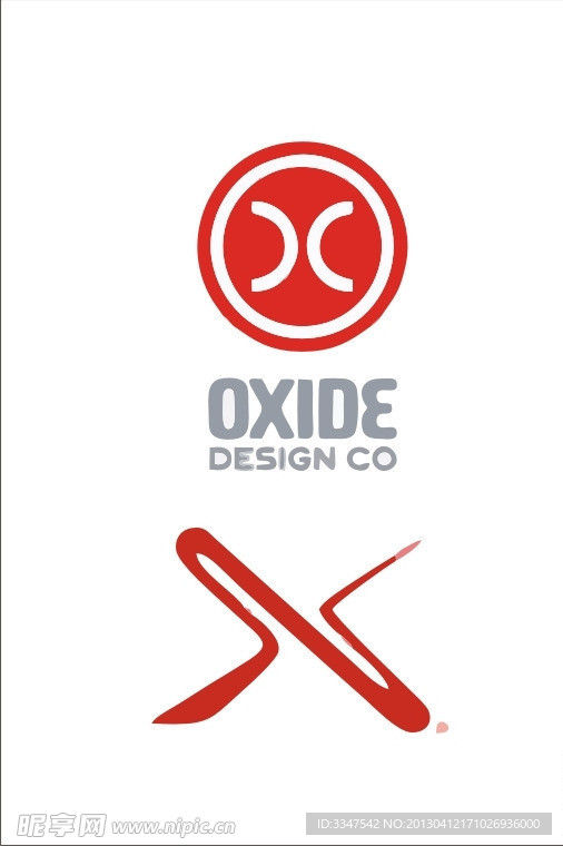 X字母logo