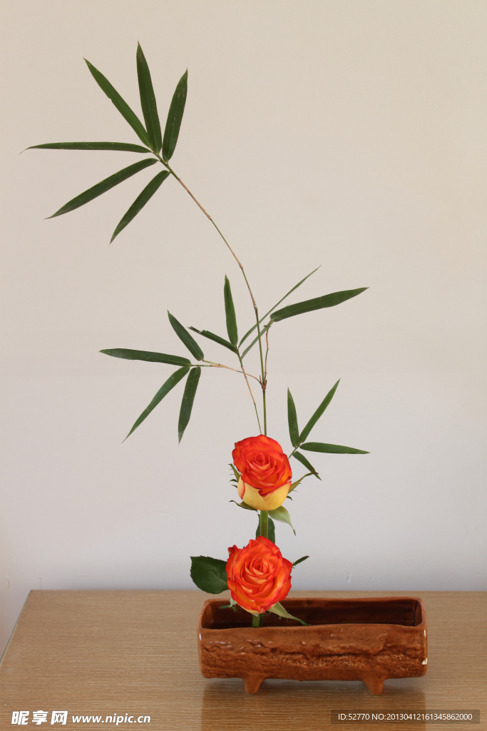 竹叶花艺