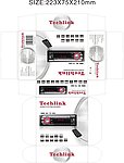 汽车收音机包装彩盒