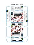汽车收音机包装彩盒