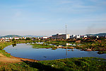 根河夏日坝外风景
