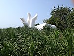 三亚南山寺观音玉手