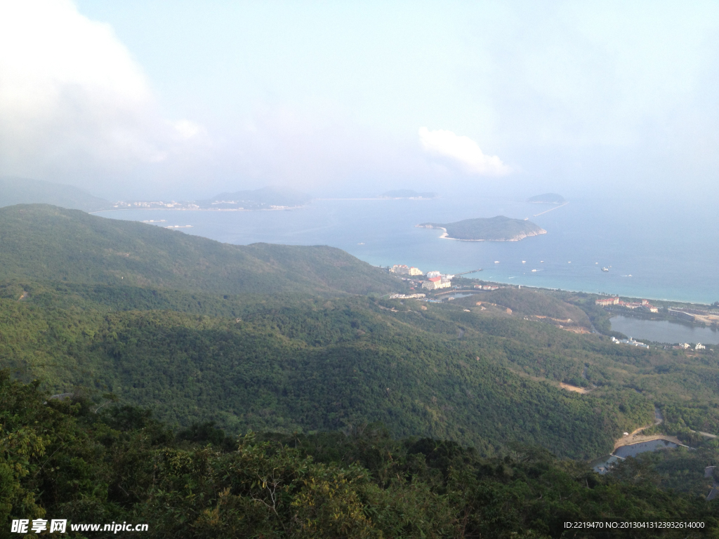 三亚亚龙湾望海风景