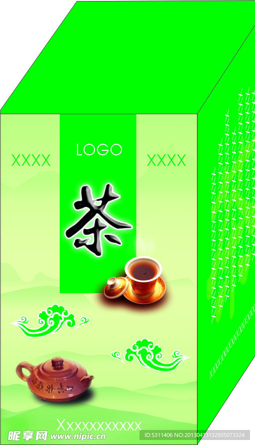 茶叶盒 （效果图）