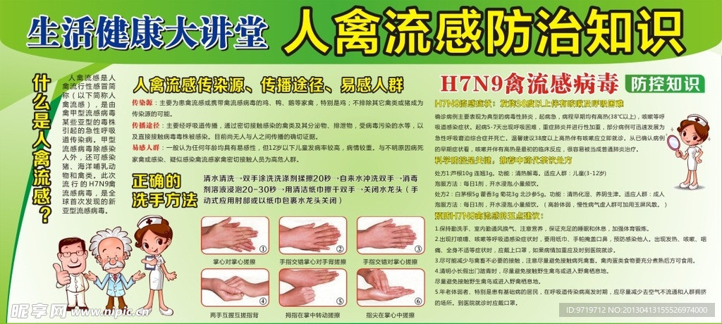 H7N9春季禽流预防