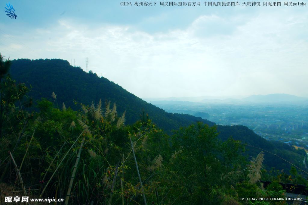 中国梅州 客天下山水