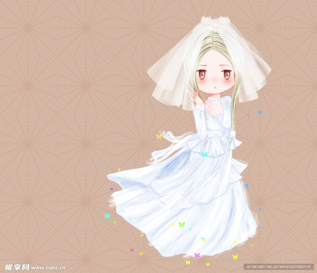 婚纱女孩