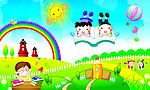 幼儿园墙画素材 卡通