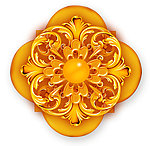 金色花纹