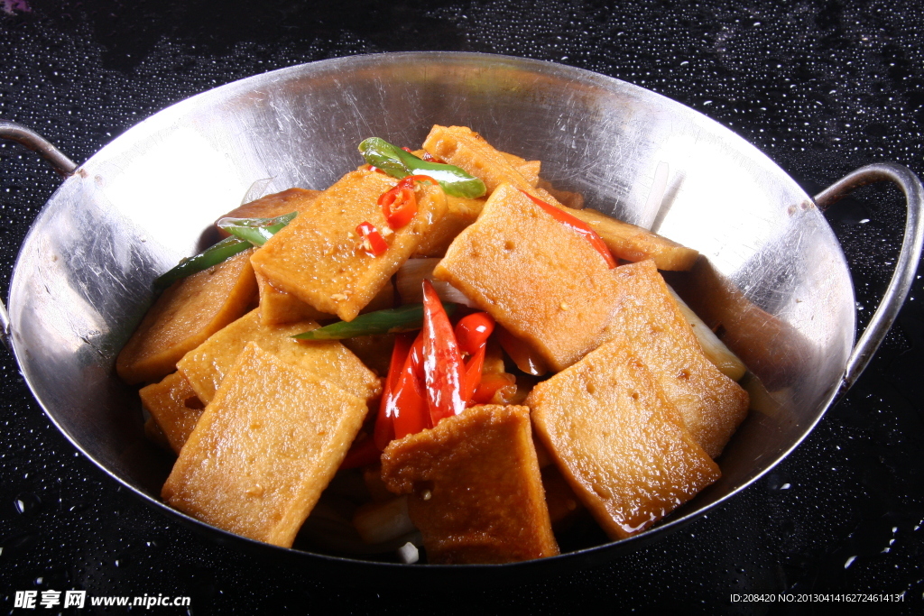 干锅香豆腐