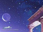 蓝色背景 夜景