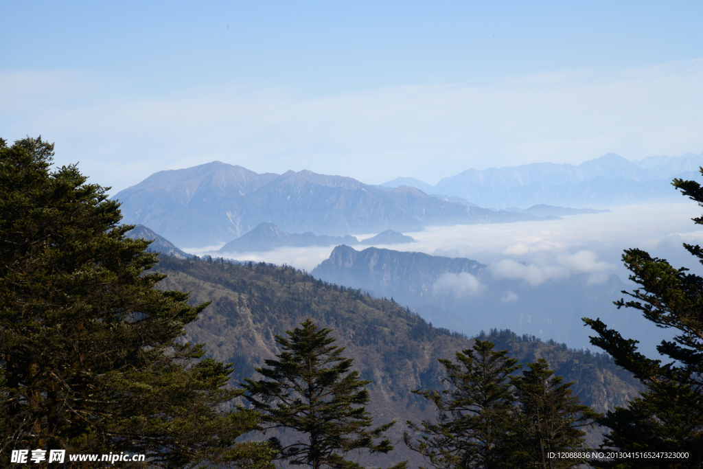 西岭雪山